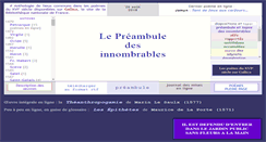 Desktop Screenshot of preambule.net